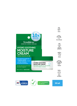 Troubless Çay Ağacı&4-terpineol Ve Panthenol Içeren Kore Üretimli Nemlendirici Krem 80ml